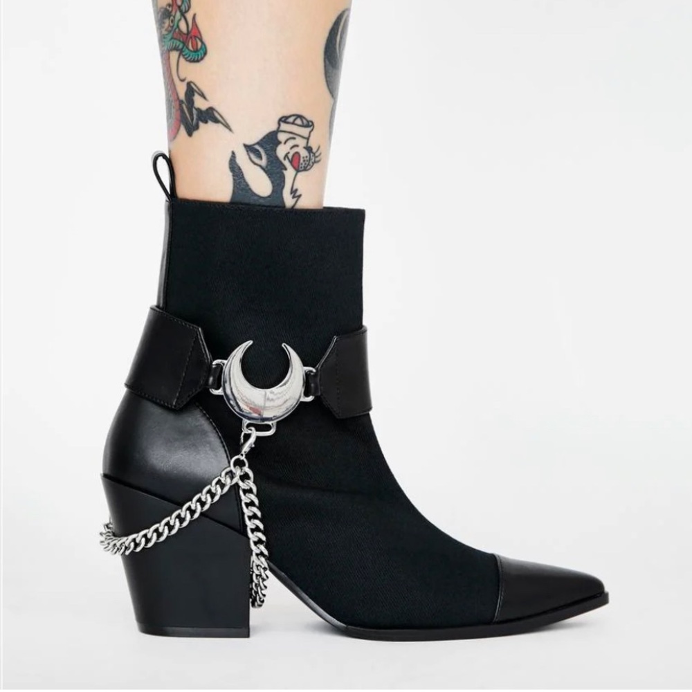 Killstar Luna Ankle Boots